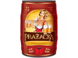 Пиво Пражечка (Prazacka) Светлый Лагер (5,0%) 5,0лх2 боч