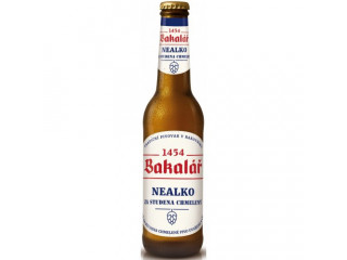 Пиво Бакалар (Bakalar) Безалкогольный Холодного Охмеления Светлый Лагер (0,5%) 0,33лх24 бут