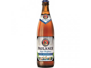 Пиво Пауланер (Paulaner) Хефе Вейссбир Безакогольный Светлый Нефильт Эль (0,5%) 0,5лх20 бут