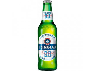 Пиво Циндао (Tsingtao) Зеро Безалкогольное Светлое (0,0%) 0,33лх24 бут