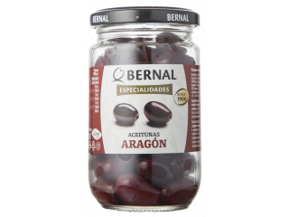 Оливки ARAGON, Bernal, вяленые, с/к, стекло, 180 г (N)