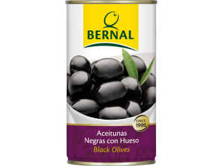 Оливки NEGRA, Bernal, С /К, ж/б, 350 г (200 г)