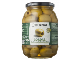 ОЛИВКИ ГОРДАЛЬ Б/К, В АНЧОУСНОМ РАССОЛЕ, 950 Г