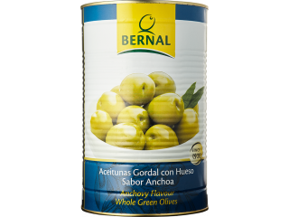 Оливки GORDAL, Bernal, с/к, ж/б, 4150 г (2500 г)
