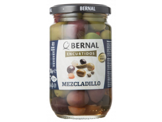 Смесь MEZCLADILLO, оливки, каперсы, овощи, Bernal, 300 г (180 г) (N)