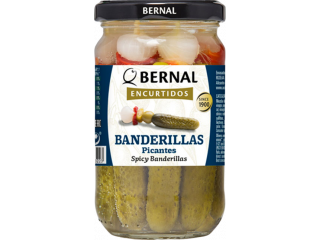Закуска Banderillas, сладкая, Bernal, стекло, 300 г (150 г)